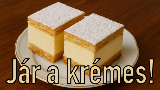 Jár a krémes!