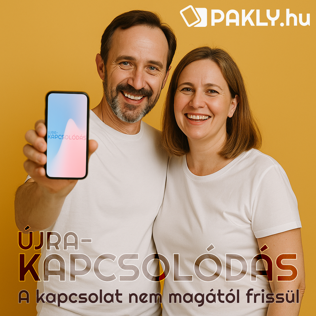 Újrakapcsolódás - beszélgetésindító kártyacsomag a mobilodra - PAKLY